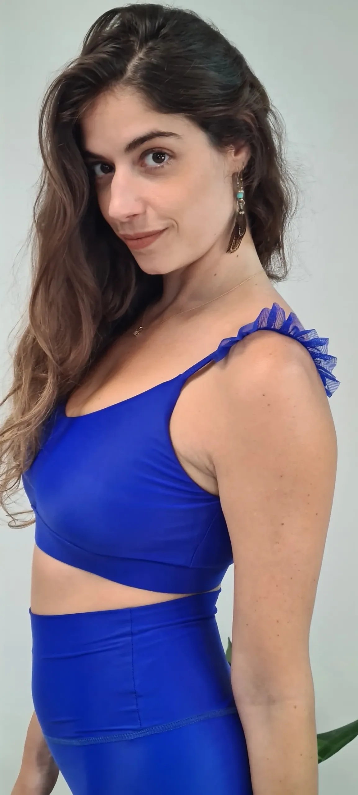 טופ ניצן מלמלה כחול רויאל